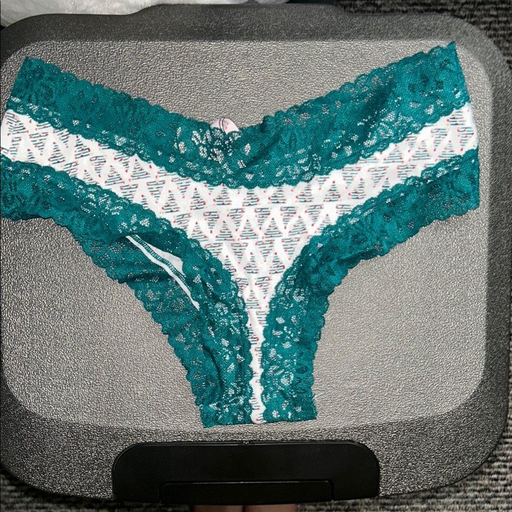 Victoria's Secret Teal Lace Panties